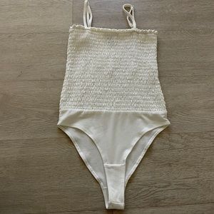 Forever 21 White Bodysuit